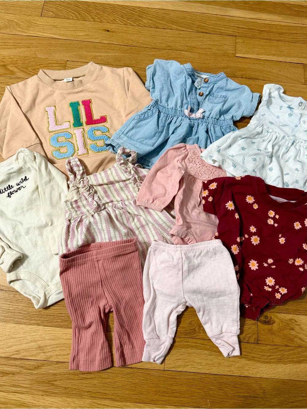 Baby Girls Mixed Outfit Set